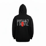 Goon Ski-Mask Zip Up Sweater (Black&Red)