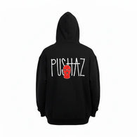 Goon Ski-Mask Zip Up Sweater (Black&Red)