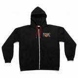 Goon Ski-Mask Zip Up Sweater (Black&Red)