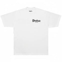 Pushaz LA Flagship Logo T-Shirt (White)
