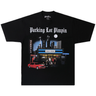Parking Lot Pimpin Corner Store T-Shirt (Black)