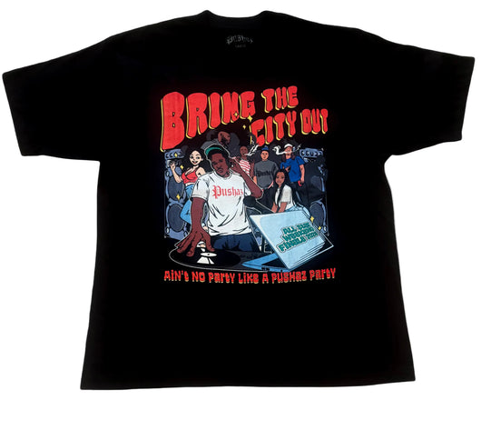Bring The City Out Function T-Shirt (Black) pushazla