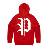 Pushaz LA Flagship "P" Hoodie (Red)